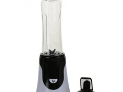 Blender Smoothie ,Hausberg HB-7676NG, Putere 300W, Capacitate 600ml, motor de cupru, Negru